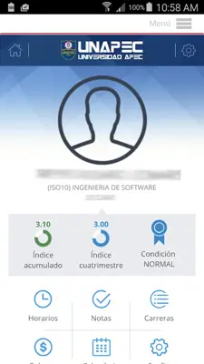 UNAPEC Virtual Estudiantes android App screenshot 15